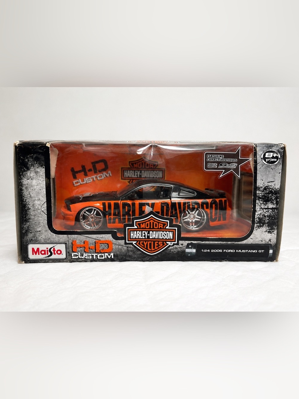 Maisto Harley-Davidson 2006 Ford Mustang GT 1:24 Diecast Model Car​